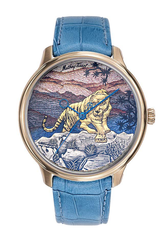 Edmond Automatic Handcrafted Tiger H1886TP