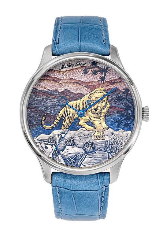 Edmond Automatic Handcrafted Tiger H1886TA